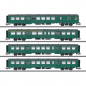 Preview: Trix 23221 Personenwagen-Set Typ M2 der SNCB/NMBS