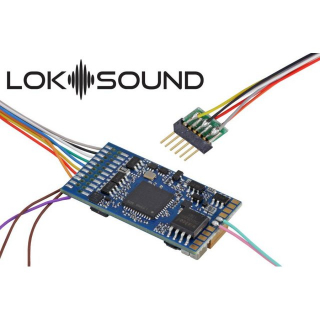 ESU 58416 LokSound 5 DCC/MM/SX/M4 "Leerdecoder", 6-pin NEM651, Neu