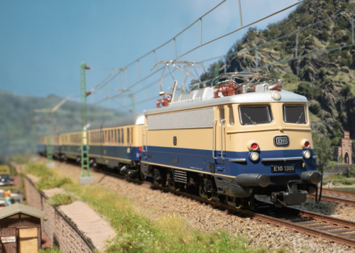 Märklin 30391 MHI BR E10.12 Bügelfalte kobaltblau mfx Decoder kaufen H0