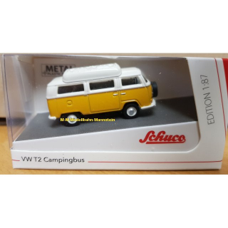 VW T2a Camper, gelb/weiß 1:87 - 01