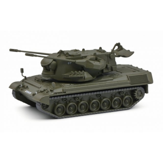 Schuco 452658800 Gepard Flakpanzer matt oliv, 1:87, Neu