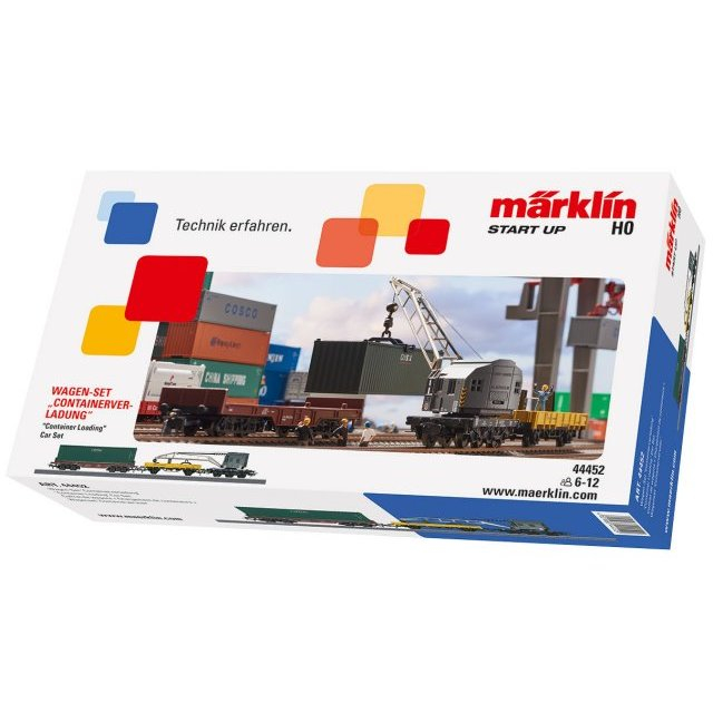 Märklin 44452 H0 Wagenset Containerverladung, Neu
